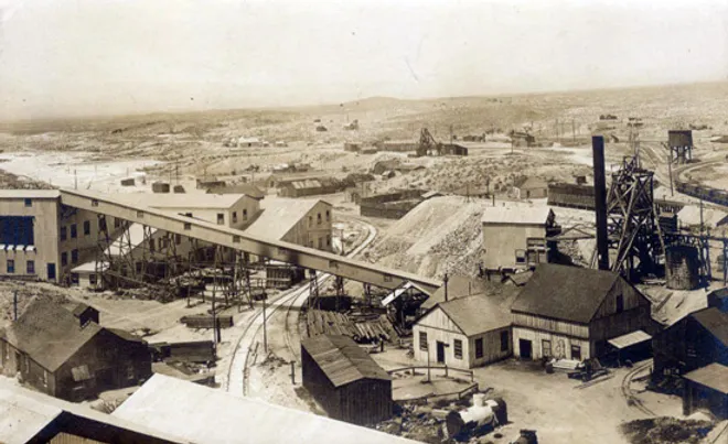 Belmont Extension Mine 1912